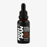 NISH MAN Beard & Mustache Care Oil