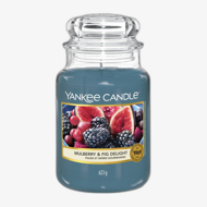 Yankee Candle Classic Large Jar Candles Scented Candle Mulberry & Fig Delight