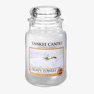 Yankee Candle Classic Large Jar Candles Scented Candle Fluffy Towels