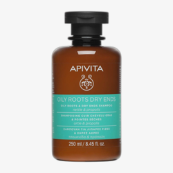 Apivita Oily Roots & Dry Ends Shampoo