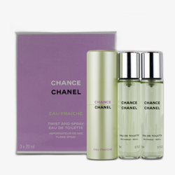 Chanel Chance Eau Fraîche EDT 2 x 20 ml + EDT with spray 20 ml