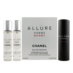 Chanel Allure Homme Sport EDT 20 ml + EDT 2 x 20 ml
