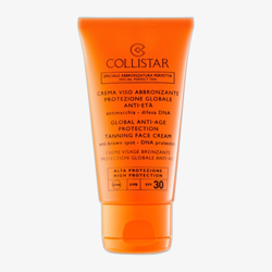 Collistar Smart Sun Protection® Global Anti-Age Protection Tanning Face Cream SPF30
