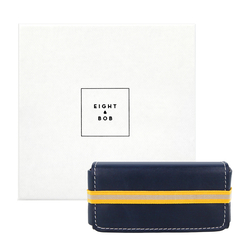 Eight & Bob Leather Perfume Case (Blue)