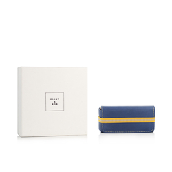 Eight & Bob Leather Perfume Case (Navy Blue)