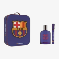 FC Barcelona FC Barcelona EDT 100 ml + EDT MINI 10 ml + Cosmetic bag