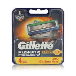 Gillette Fusion5 Proglide Blades 4 pcs W