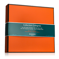 Hermès Colognes Collection 4 x