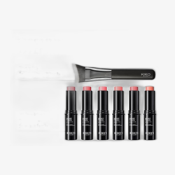 KIKO MILANO Velvet Touch Creamy Stick Blush (05 Camelia Red)