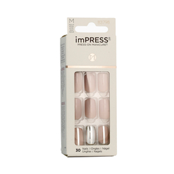 KISS imPRESS color Press-On Manicure M (Cloudy) 30 pcs