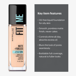 Тональное средство Maybelline FIT me! (115 Ivory)