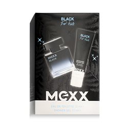 Mexx Black Man EDT 30 ml + SG 50 ml