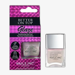 Nails Inc. Better On Top Glaze Transforming Top Coat (Get Glazed)