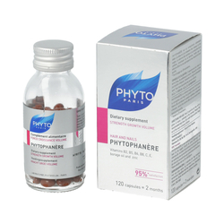 Phyto Phytophanére Dietary Supplement Strength Growth Volume Hair & Nails 120 pcs