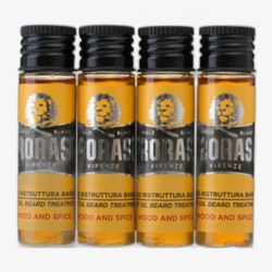Proraso Wood and Spice Hot Beard Treatment Oil 4 x 17 ml