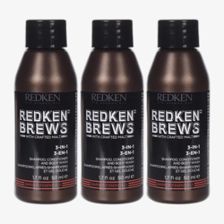 Redken Brews 3-in-1 Shampoo, Conditioner & Body Wash