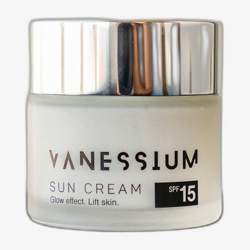 VANESSIUM Suncare Glow Effect Lift Skin Sun Cream SPF 15
