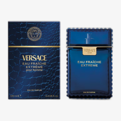 Versace Man Eau Fraiche Extreme EDP 100 ml + EDP MINI 10 ml + Cosmetic bag 1 ml