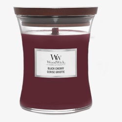WoodWick Large Hourglass Candles Scented Candle Black Cherry 609.5 g