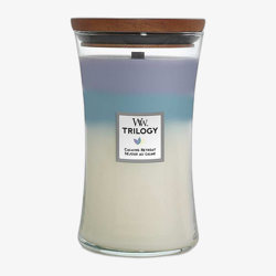 WoodWick Trilogy Large Hourglass Candles Scented candle Calming Retreat