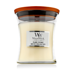 WoodWick Medium Hourglass Candles Scented Candle Island Coconut 275 g