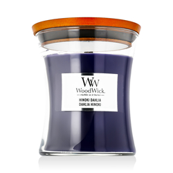 WoodWick Medium Hourglass Candles Scented Candle Hinoki Dahlia 275 g