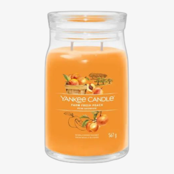 Yankee Candle Classic Large Jar Candles Scented Candle Farm Fresh Peach