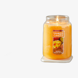 Yankee Candle Classic Large Jar Candles Scented Candle Mango Peach Salsa