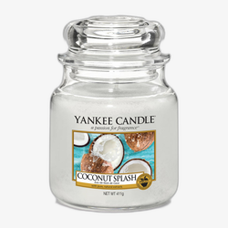 Yankee Candle Classic Medium Jar Candles Scented Candle Coconut Splash