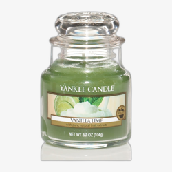 Yankee Candle Classic Small Jar Candles Scented Candle Vanilla Lime