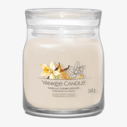 Yankee Candle Signature Medium Jar Scented candle Vanilla Creme Brulée 368 g