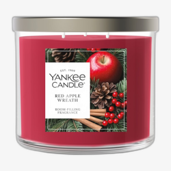 Yankee Candle Signature Scented candle Red Apple Wreath