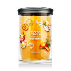 Yankee Candle Signature Tumbler Scented Candle Mango Ice Cream 567 g