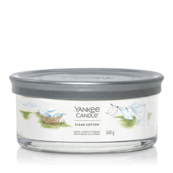 Yankee Candle Signature 5-Wick Tumbler vonná sviečka Clean Cotton