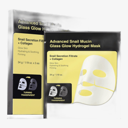 COSRX Advanced Snail Mucin Glass Glow Hydrogel Mask 3 x 34 g