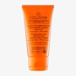 Collistar Smart Sun Protection® Global Anti-Age Protection Tanning Face Cream SPF30
