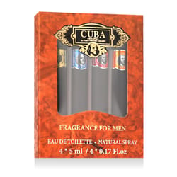 Cuba Fragrance For Men Set 4 x 5 ml M