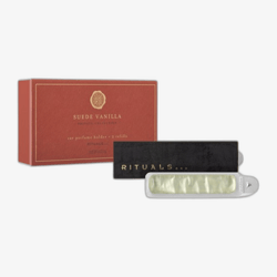 Rituals Private Collection Suede Vanilla Car Perfume Holder + s 2 x 3 g