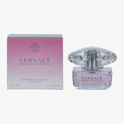 Versace Bright Crystal Deodorant in glass