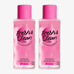 Victoria's Secret Pink Fresh & Clean Bright Apple X Campus Life Bodyspray