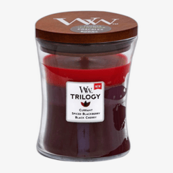 WoodWick Medium Hourglass Candles Scented Candle Currant