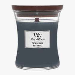WoodWick Medium Hourglass Candles Scented Candle Evening Onyx
