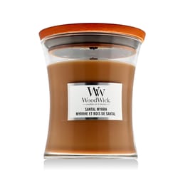WoodWick Medium Hourglass Candles Scented Candle Santal Myrrh 275 g