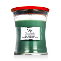 WoodWick Medium Hourglass Candles Scented Candle Mint Leaves & Oak 275 g