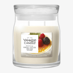 Yankee Candle Signature Medium Jar Scented candle Vanilla Creme Brulée