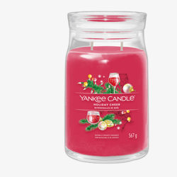 Yankee Candle Signature Tumbler Scented Candle Holiday Cheer 567 g
