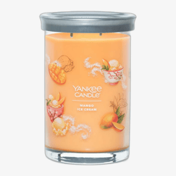 Yankee Candle Signature Tumbler Scented Candle Mango Ice Cream
