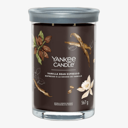 Yankee Candle Signature Tumbler Scented Candle Vanilla Bean Espresso