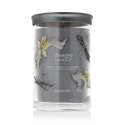 Yankee Candle Signature Tumbler Scented Candle Smoked Vanilla & Cashmere