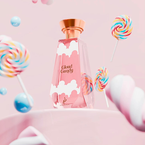 Khadlaj Cloud Candy EP uniseksiniai kvepalai flakono nuotraukoje